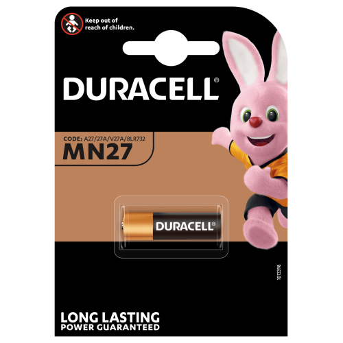 DURACELL BATERIA ALKAICZNA 12v MN27 BLISTER 1 SZT.