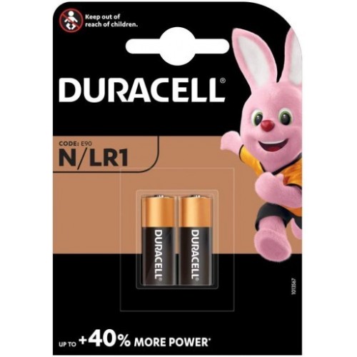 DURACELL BATERIA ALKAICZNA 1,5V LR1 MN9100 BLISTER 2 SZT.