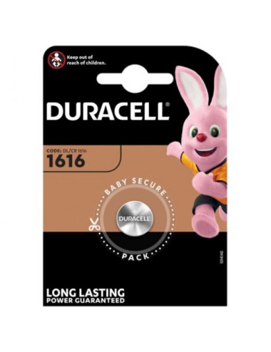 DURACELL BATERIA LITOWA CR1616 3,0V BLISTER 1 SZT.