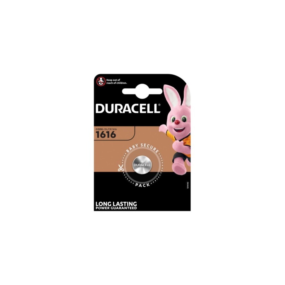 DURACELL BATERIA LITOWA CR1616 3,0V BLISTER 1 SZT.