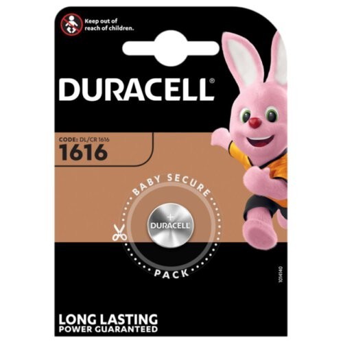 DURACELL BATERIA LITOWA CR1616 3,0V BLISTER 1 SZT.