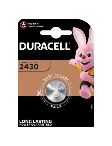 DURACELL BATERIA LITOWA CR2430 3,0V BLISTER 1 SZT.