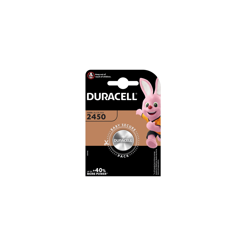 DURACELL BATERIA LITOWA CR2450 3,0V BLISTER 1 SZT.