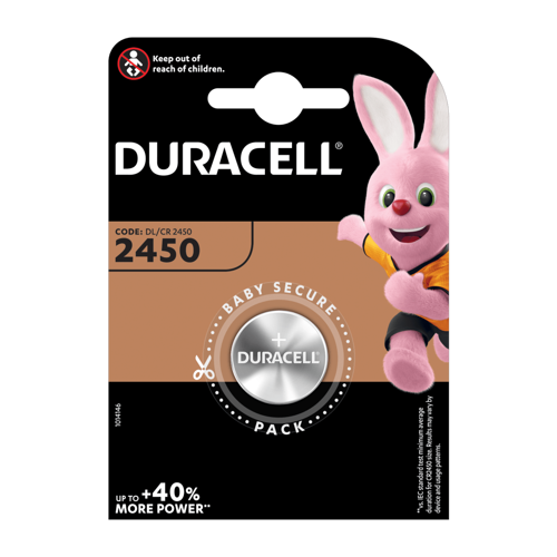 DURACELL BATERIA LITOWA CR2450 3,0V BLISTER 1 SZT.