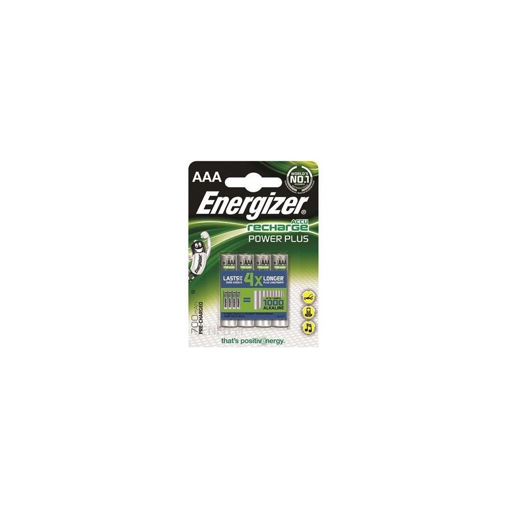 Energizer Power Plus AAA HR03 1,2V 700mAh 4 szt. (EN417005)