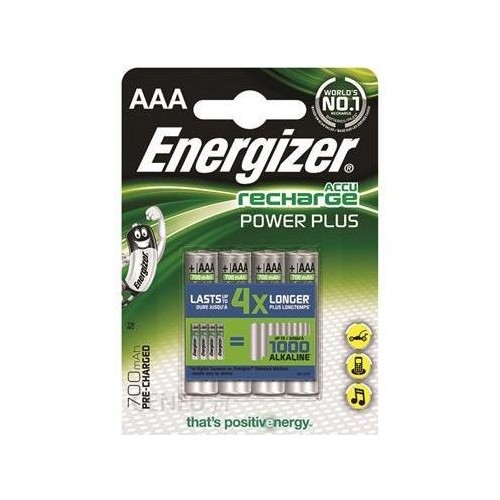 Energizer Power Plus AAA HR03 1,2V 700mAh 4 szt. (EN417005)