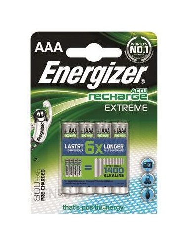 Energizer Extreme AAA HR 1,2V 800mAh 4 szt.