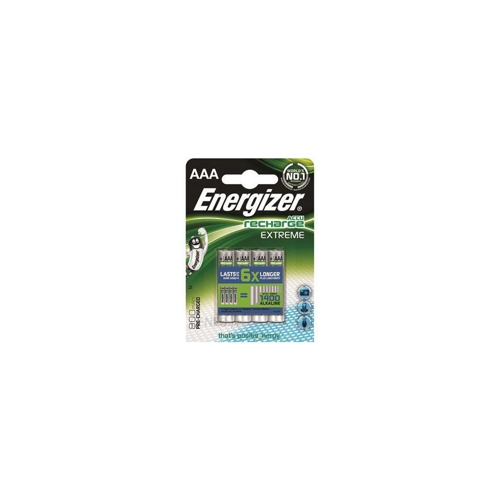 Energizer Extreme AAA HR 1,2V 800mAh 4 szt.