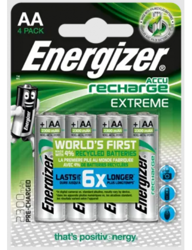 Akumulator Energizer AA HR6 2300 mAh EXTREME /4szt.