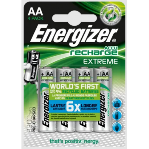 Akumulator Energizer AA HR6 2300 mAh EXTREME /4szt.