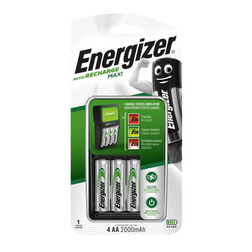 Ładowarka Energizer MAXI+4 HR6 AA Power Plus 2000mAh