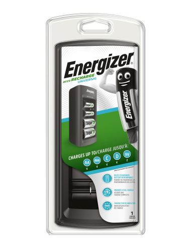 Ładowarka Energizer Universal Charger AA, AAA, C, D, 9V