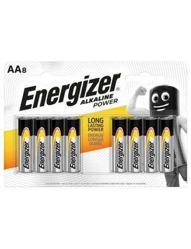 Bateria alkaliczna AA / LR6 Energizer Alkaline Power - 8 sztuk (blister)