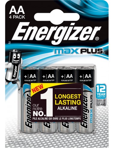 4x bateria alkaliczna Energizer MAX Plus LR6-AA (blister) 4 SZT.