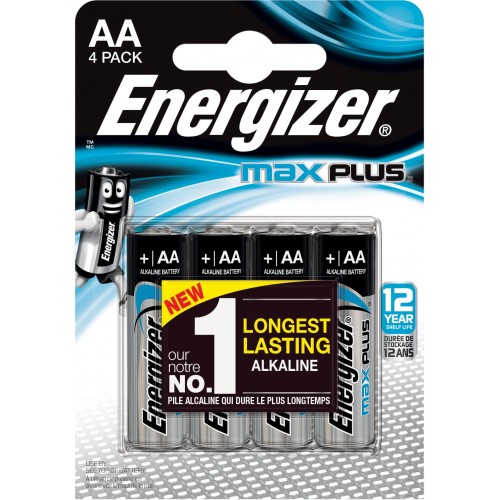 4x bateria alkaliczna Energizer MAX Plus LR6-AA (blister) 4 SZT.