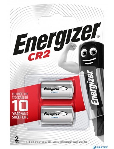 2x Bateria CR2 litowa Energizer CR2 3,0V blister 2 SZT.